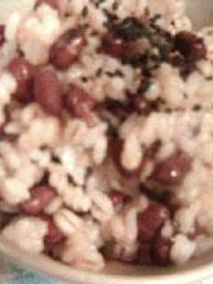 レンジお赤飯-レシピのメイン写真