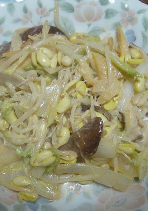 野菜のキムチマヨネーズ炒め-レシピのメイン写真