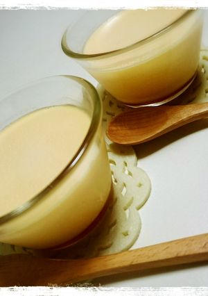 レンジでカラメル★卵と牛乳のプリン♪-レシピのメイン写真