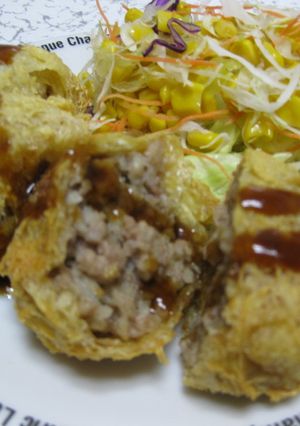 うすあげでメンチカツ-レシピのメイン写真