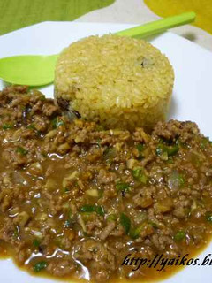 レーズンごはん☆キーマカレー風☆-レシピのメイン写真