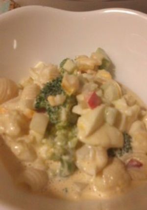 彩り野菜の*マカロニサラダ*-レシピのメイン写真
