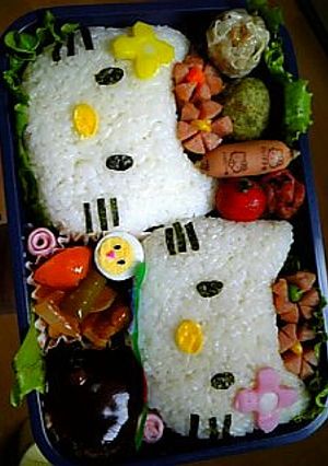 簡単！ｷﾃｨちゃん姉妹ｷｬﾗ弁★-レシピのメイン写真