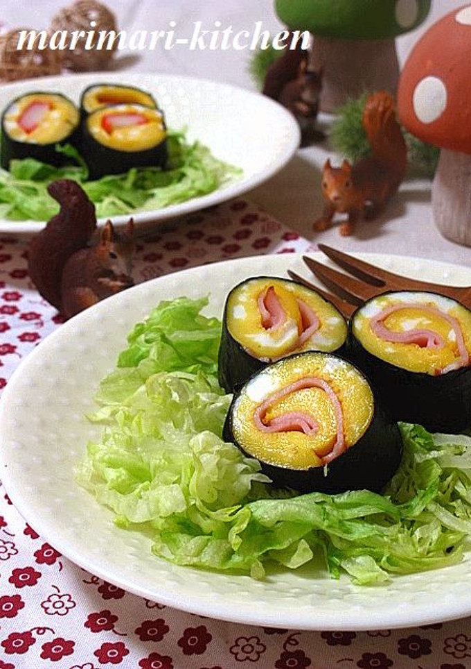 トースターで簡単♪卵焼きの海苔巻き-レシピのメイン写真