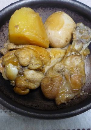 手羽元とじゃがいものやわらか煮-レシピのメイン写真