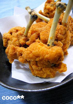 柿の種でカリカリ衣☆鶏のかわり唐揚げ-レシピのメイン写真