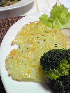 じゃが芋のシャキ②焼き♪(チーズ味)-レシピのメイン写真