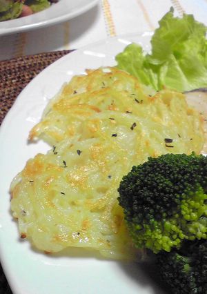 じゃが芋のシャキ②焼き♪（チーズ味）-レシピのメイン写真