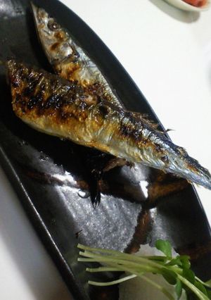 香ばしい★魚苦手でもさんまの塩焼き♪-レシピのメイン写真