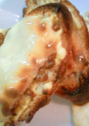 カリッとろ〜納豆トースト-レシピのメイン写真
