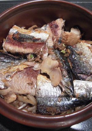 さんまのきのこたっぷり炊き込みご飯-レシピのメイン写真