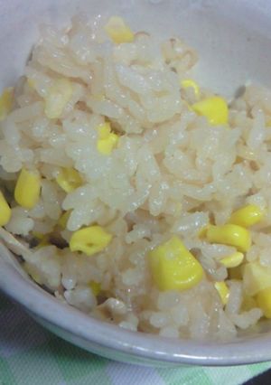 簡単!甘い!コーン飯!-レシピのメイン写真