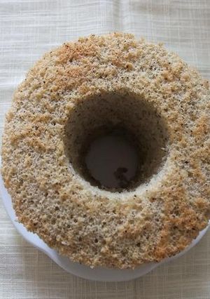 100均の型でミルクティー味のシフォン♪-レシピのメイン写真