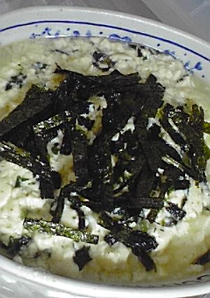ごま油で♪豆腐の青じそ・味のり炒め-レシピのメイン写真
