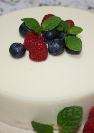 リッチ・レアチーズケーキ-レシピのメイン写真