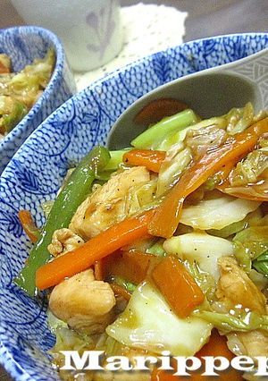 簡単☆野菜と鶏胸肉のあんかけ丼-レシピのメイン写真