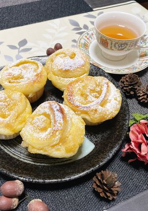 🥐🍎アップルパン🍎🥐-レシピのメイン写真