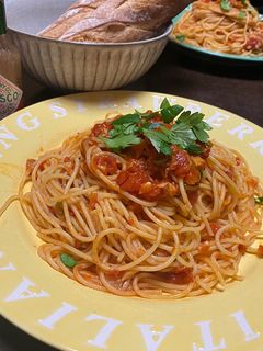 トマト缶でアラビアータ-レシピのメイン写真