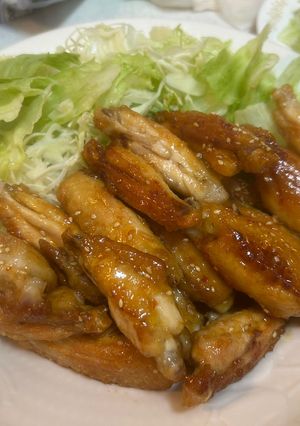 手羽中の甘辛焼き-レシピのメイン写真
