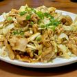 爆速料理!千切キャベツと豚こまの中華味噌炒め