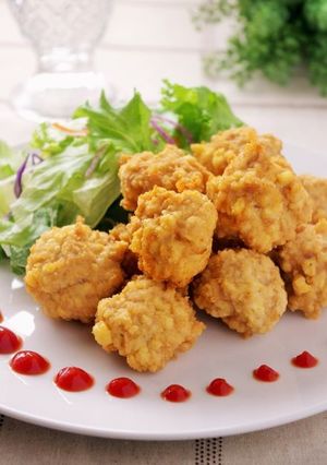 ヘルシーおいしーお豆腐ナゲット-レシピのメイン写真