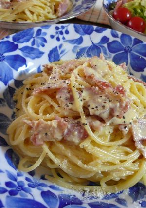 あっさりカルボナーラ-レシピのメイン写真