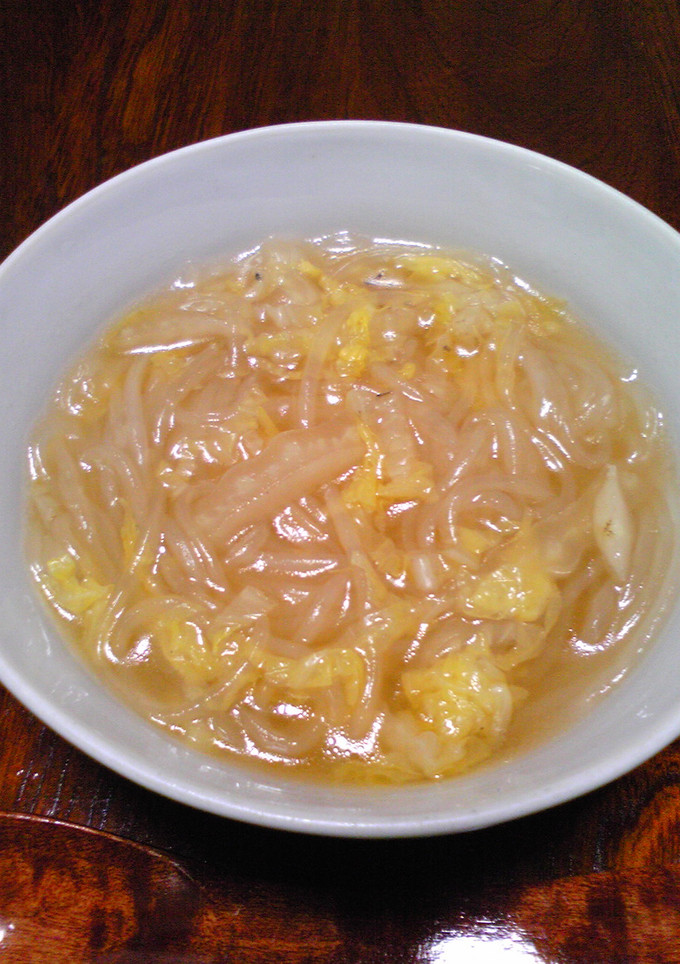 簡単♪白菜と春雨の中華スープ-レシピのメイン写真