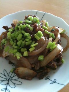 牛肉と玉ねぎのソース炒め-レシピのメイン写真