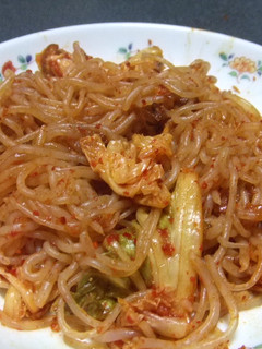 ダイエット!こんにゃくパスタ韓国麺風-レシピのメイン写真