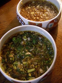 簡単! 万能薬味ダレ パクチーの香味だれ-レシピのメイン写真