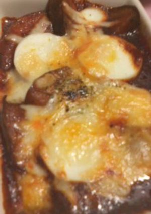 市販のミートソースで*茄子グラタン*-レシピのメイン写真