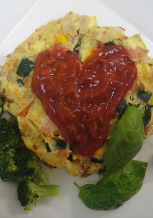 野菜たっぷり♡スパニッシュオムレツ-レシピのメイン写真