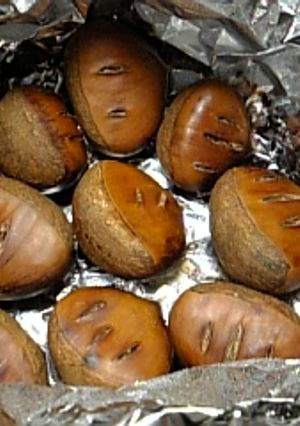 ★自宅で簡単♪グリルde焼き栗★-レシピのメイン写真