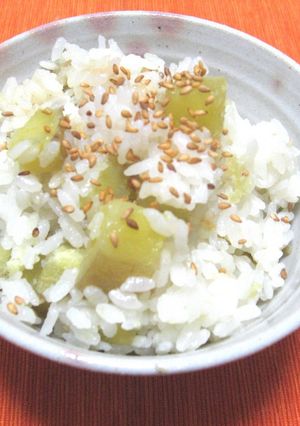 白いさつまいものごはん-レシピのメイン写真