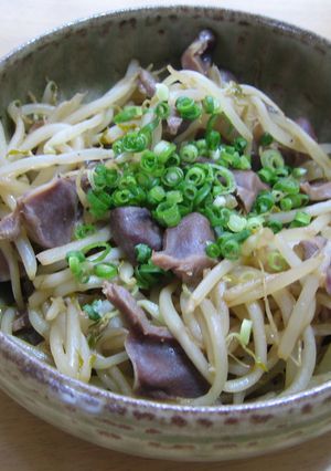 節約！！☆もやしと砂肝のオイスター炒め☆-レシピのメイン写真