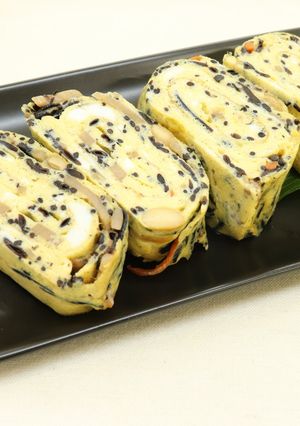 ひじき入り卵焼き-レシピのメイン写真