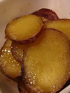 焼き芋のカリッとバター焼き-レシピのメイン写真