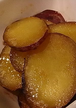 焼き芋のカリッとバター焼き-レシピのメイン写真