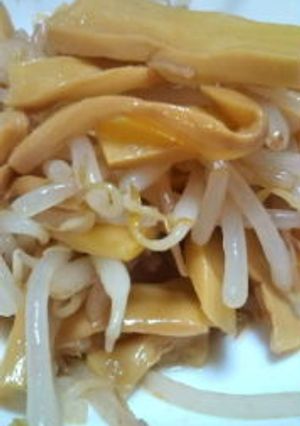 味付きメンマで簡単うまい！-レシピのメイン写真