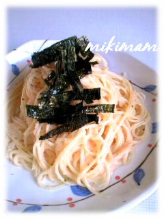 たらこマヨネーズのパスタ-レシピのメイン写真