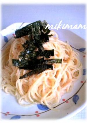 たらこマヨネーズのパスタ-レシピのメイン写真