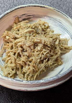 火を使わない！沢のごぼうのカレーマヨサラダ-レシピのメイン写真