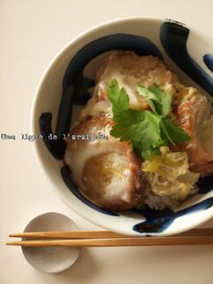 B級グルメ・油麩丼。-レシピのメイン写真
