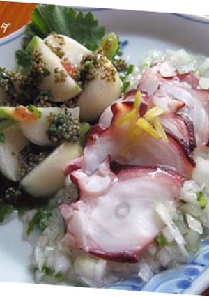 塩だけで食うてごらんよ【蕪と蛸の前菜】-レシピのメイン写真