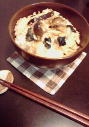 さんまに合う☆塩味きのこご飯-レシピのメイン写真