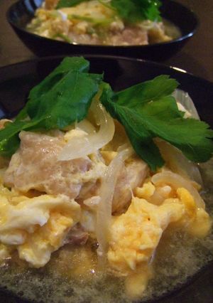 *割烹白だしで* 鶏の親子煮-レシピのメイン写真