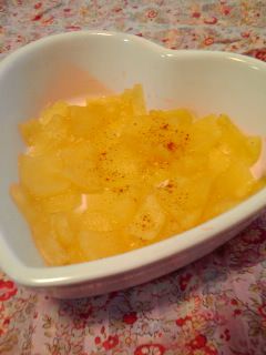 レンジで簡単☆りんごの甘煮-レシピのメイン写真