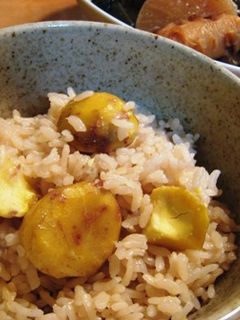 我が家の栗ごはん♪-レシピのメイン写真
