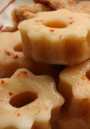 ちくわぶと油揚げの韓国煮もの-レシピのメイン写真