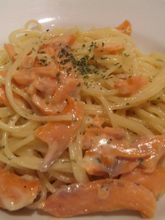 サーモンのクリームパスタ-レシピのメイン写真